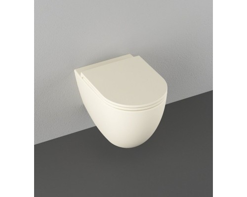 Унитаз ISVEA Infinity подвесной 365x530x400-слоновая кость матовый 10NF02001SV-2K