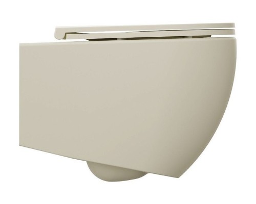 Унитаз ISVEA Infinity подвесной 365x530x400-слоновая кость матовый 10NF02001SV-2K