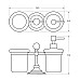 Стакан и диспенсер Cezares OLIMP-TDT-03/24-Sw