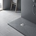 Поддон для душа из искусственного камня Vincea VST-4SR9090G 900x900x25 серый