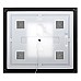 Зеркало BelBagno Kraft 120 SPC-KRAFT-1200-800-LED-TCH-WARM-NERO с подсветкой Черное с сенсорным выключателем и подогревом