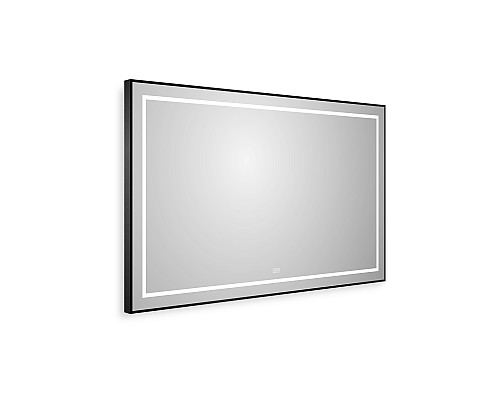 Зеркало BelBagno Kraft 120 SPC-KRAFT-1200-800-LED-TCH-WARM-NERO с подсветкой Черное с сенсорным выключателем и подогревом Зеркало BelBagno Kraft 120 SPC-KRAFT-1200-800-LED-TCH-WARM-NERO с подсветкой Черное с сенсорным выключателем и подогревом