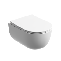 Подвесной унитаз Ceramicanova Modena Rimless белый