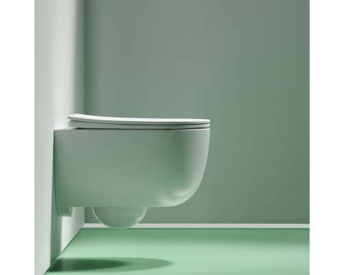 Подвесной унитаз Ceramicanova Modena Rimless белый