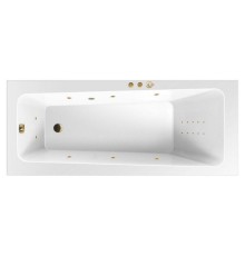 Ванна гидромассажная Excellent Ava 160x70 Smart Nano Золото