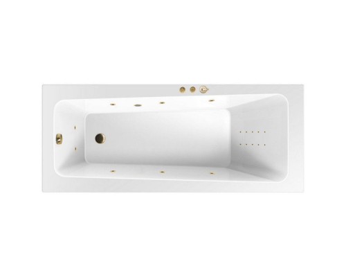 Ванна гидромассажная Excellent Ava 160x70 Smart Nano Золото