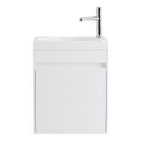 Тумба под раковину BelBagno Pietra Mini 46 PIETRA MINI-460-1A-SO-BL-L подвесная Bianco Lucido