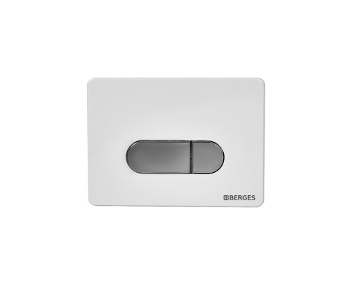 Клавиша смыва BERGES для инсталляции NOVUM D7