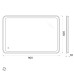 Зеркало BelBagno SPC-MAR-900-600-LED-TCH