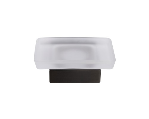 Мыльница Cezares Slider SLIDER-SODS-GM Оружейная сталь