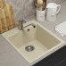 Кухонная мойка из искусственного камня Uperwood ECON UPD-404-002, бежевая матовая