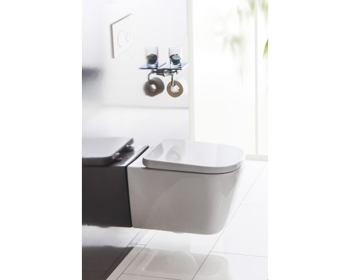 Унитаз BelBagno Albano BB120CHR/BB120SC подвесной с сиденьем Микролифт