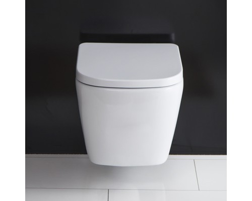 Унитаз BelBagno Albano BB120CHR/BB120SC подвесной с сиденьем Микролифт