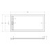 Душевой поддон из искусственного камня Cezares Tray AS 160x80 TRAY-AS-AH-160/80-30-W Белый