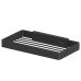 Мыльница-решетка подвесная WHITECROSS Cubo CU2424BL черный мат