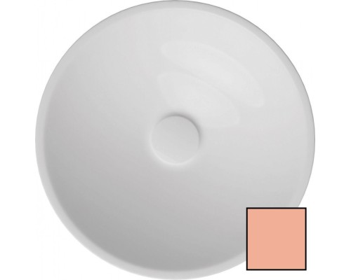 Раковина ISVEA SistemaY Soft накладная 450x450x120 лососевый матовый 10SY66045SV-2S