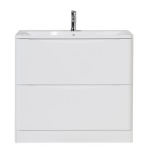 Тумба под раковину BelBagno 100 ALBANO-1000-2C-PIA-BL Bianco Lucido