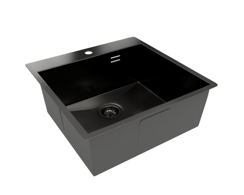 Кухонная мойка Reflexion Iseo RX2250BL оружейная сталь