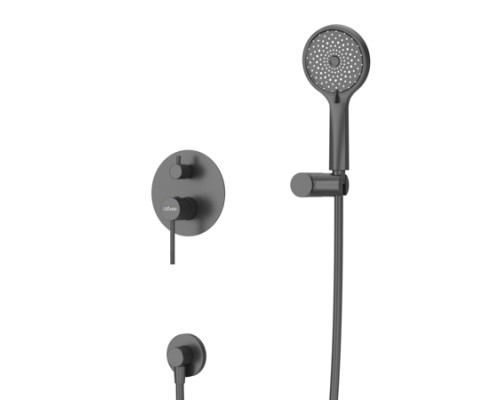 Душевая система Cezares Relax RELAX-DSET-NOP Черная матовая