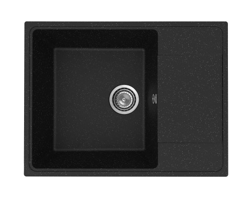 Кухонная мойка из искусственного камня Uperwood ECON UPD-202-004, черная матовая