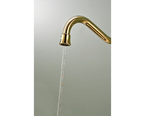 Смеситель для кухни Paulmark Retro золото Re213226-G