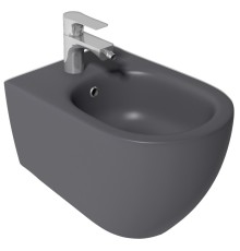 Биде ISVEA Infinity подвесной 365x530x400 антрацит матовый 10NF41001SV-2C