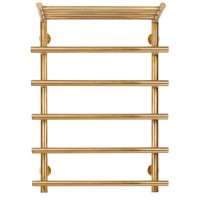 Полотенцесушитель латунный Secado Турин 1 СП 80х50х60, водяной, бронза