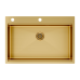 Мойка для кухни Paulmark VAST-PRO PM707551-BS брашированное золото 750х510