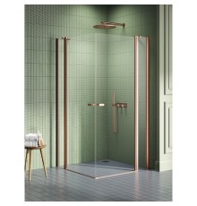 Душевое ограждение NEW TRENDY NEW SOLEO COPPER BRUSHED 100x120x195 медь