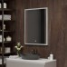 Зеркало Континент Frame Silver 600х800 с подсветкой с сенсорным выключателем