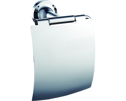 Держатель для туалетной бумаги с крышкой Wonzon&Woghand, Хром