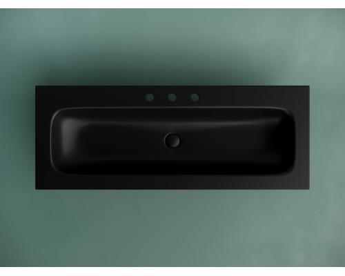 Раковина-столешница Накладная Sancos Grace 121 CN7024MB Черный матовый