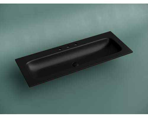 Раковина-столешница Накладная Sancos Grace 121 CN7024MB Черный матовый