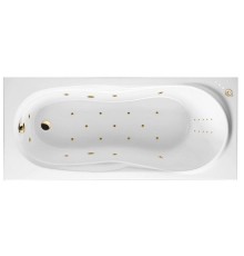 Ванна гидромассажная Excellent Sekwana 170x75 Ultra Nano Золото