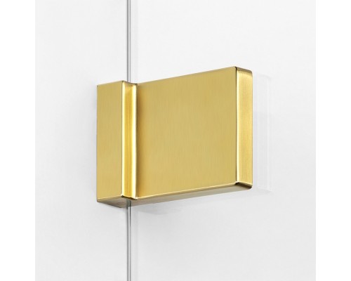 Шторка для ванны NEW TRENDY AVEXA GOLD BRUSHED 90x150 EXK-2008 брашированное золото