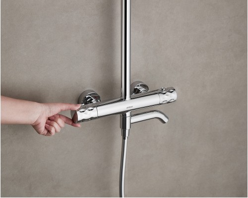 Душевая система Arrow AG3317SHCP с термостатом хром