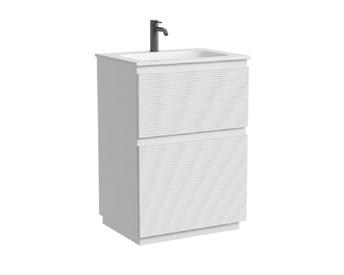 Тумба под раковину Напольная Sancos Folk Floor 59 FL60FW Bianco