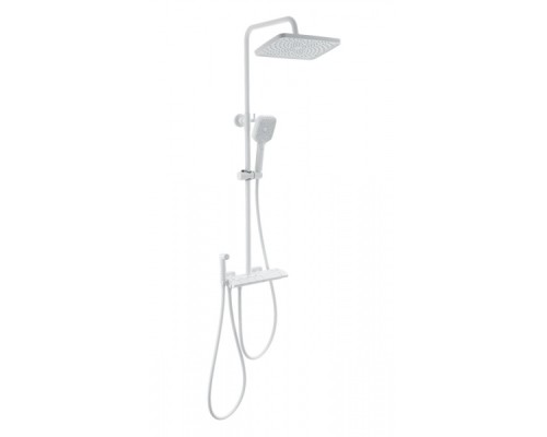 Душевая система с термостатом Wonzon&Woghand, Белый матовый