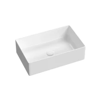 Раковина накладная Ceramicanova Адель (Adele) 560x345x160, белый