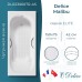 Ванна чугунная Delice Malibu 150х75 с отверстиями под ручки и антискользящим покрытием
