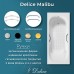 Ванна чугунная Delice Malibu 170х80 с отверстиями под ручки и антискользящим покрытием