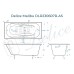 Ванна чугунная Delice Malibu 150х75 с отверстиями под ручки и антискользящим покрытием