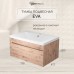 Тумба под раковину подвесная Uperwood Eva 74х47,2х35 см, Крафт Табачный