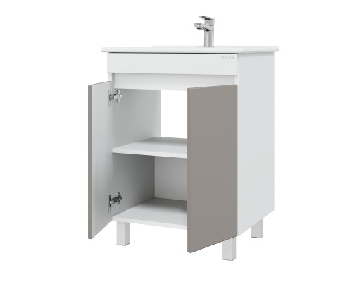 Тумба под раковину Onika Марви 60 напольная, бирюза