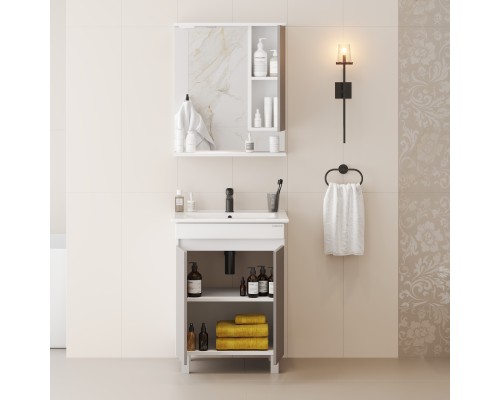 Тумба под раковину Onika Марви 60 напольная, бирюза