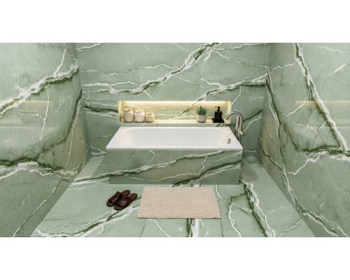 Ванна из литьевого мрамора Flere Oberon Slim 180x80x60 (белый матовый)