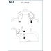 Смеситель настенный Gid Edessa SS070-CH-NS