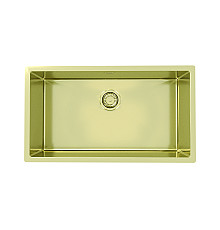Кухонная мойка Alveus Monarch Quadrix 60 1117478 золото в комплекте с выпуском