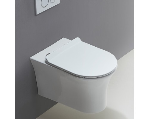 Унитаз подвесной BelBagno BB1224CHR