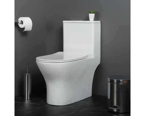 Унитаз моноблок BelBagno Lounge с сиденьем Микролифт